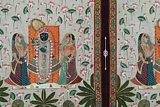 Pichwai Painting ~ Murlidhar { 3 X 5 Feet }